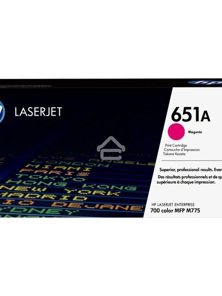 Картридж лазерный HP CE343A 651A пурпурный для LaserJet 700 Color MFP 775 16000стр.