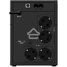 Источник бесперебойного питания Ippon Back Basic 1200 LCD Euro 720Вт 1200ВА черный