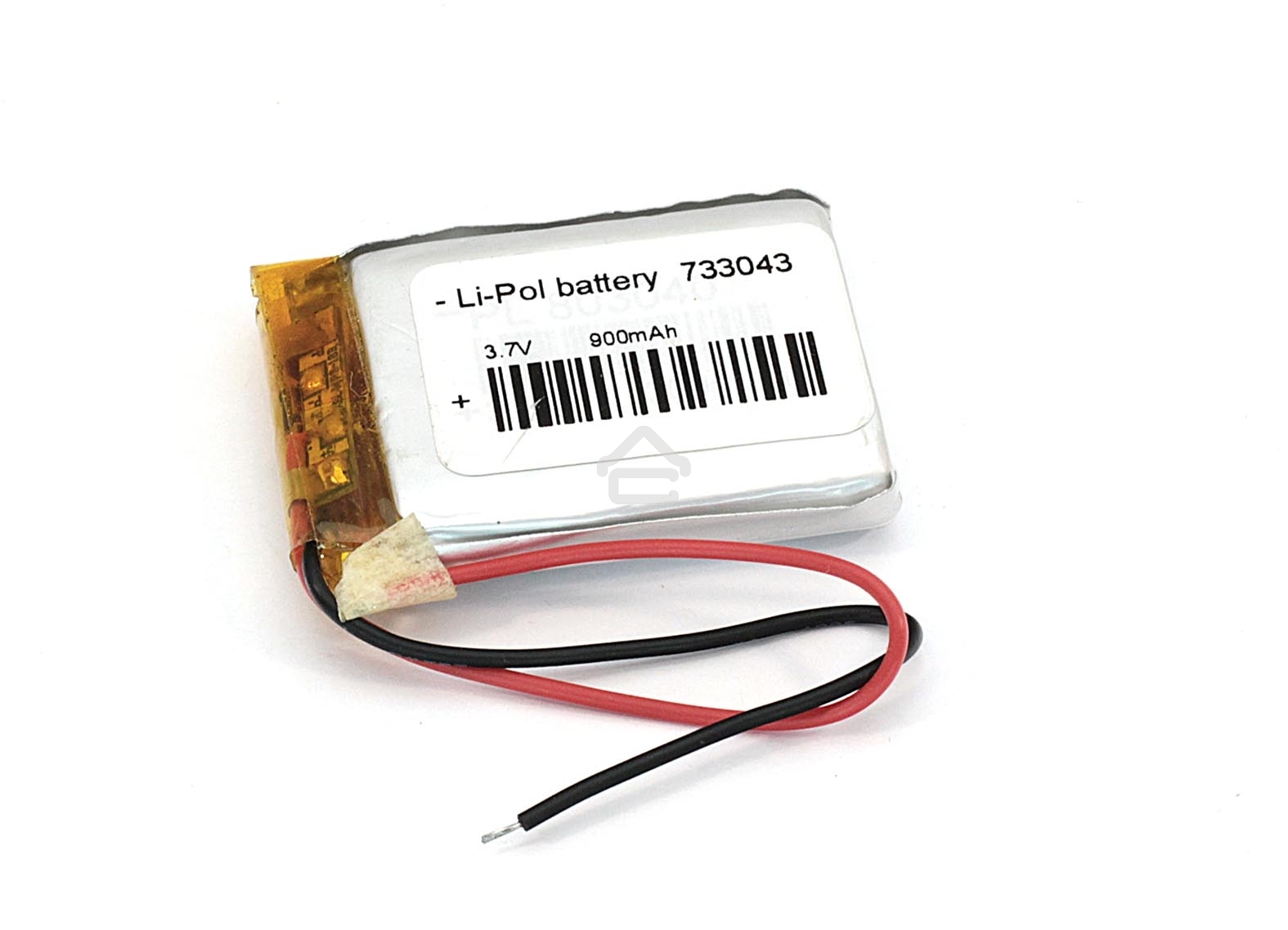 Аккумулятор Li-Pol (батарея) 7.3x30x43мм 2pin 3.7V/900mAh