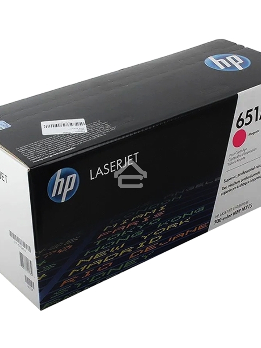 Картридж лазерный HP CE343A 651A пурпурный для LaserJet 700 Color MFP 775 16000стр.