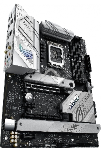 Материнская плата ASUS ROG STRIX B760-A GAMING WIFI, LGA 1700, Intel B760, 4xDDR5, 4xSATA, 3xM.2, 1xPCIe 5.0 x16, 1xPCIe 3.0 x4, 1xHDMI, 1xDP, 1x 2.5Gb LAN, 1xUSB-A 3.2 Gen 2, 2xUSB-A 3.2 Gen 1, 4xUSB 2.0, 5x3.5 мм, 7.1, Standard-ATX