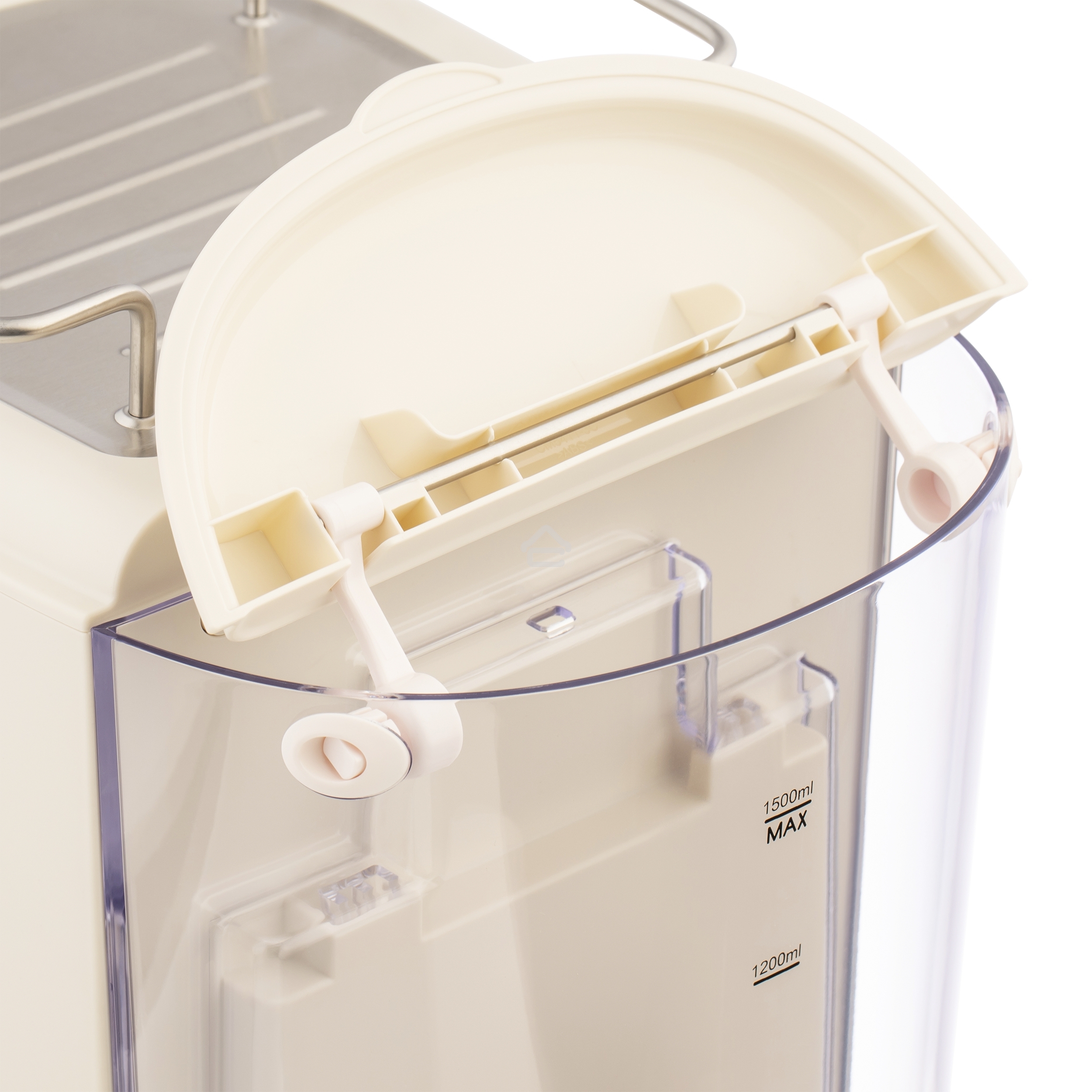 Кофеварка рожковая Maunfeld MF-737BG PRO бежевый, исп. кофе - молотый, 1.5 л, 1250 Вт, 15 Бар.