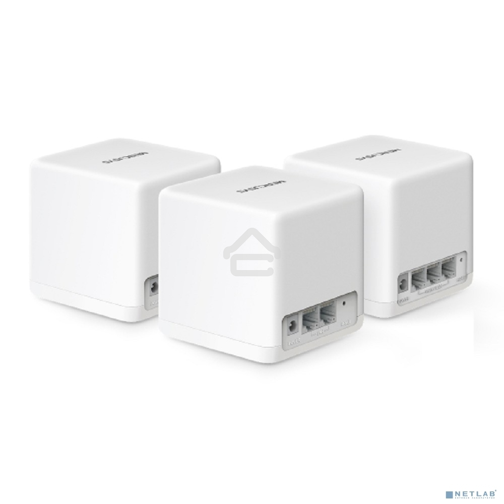 Бесшовный Mesh роутер Mercusys Halo H60X (3-pack) AX1500 Wi-Fi 6 система