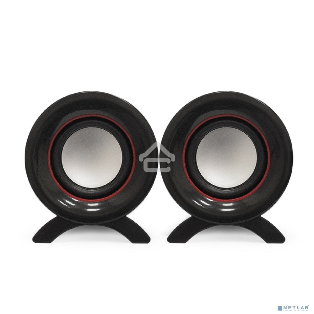 Акустическая система 2.0 ExeGate EX287051RUS Disco 150 (питание USB, 2х5Вт (10Вт RMS), 100-20000Гц, черный)
