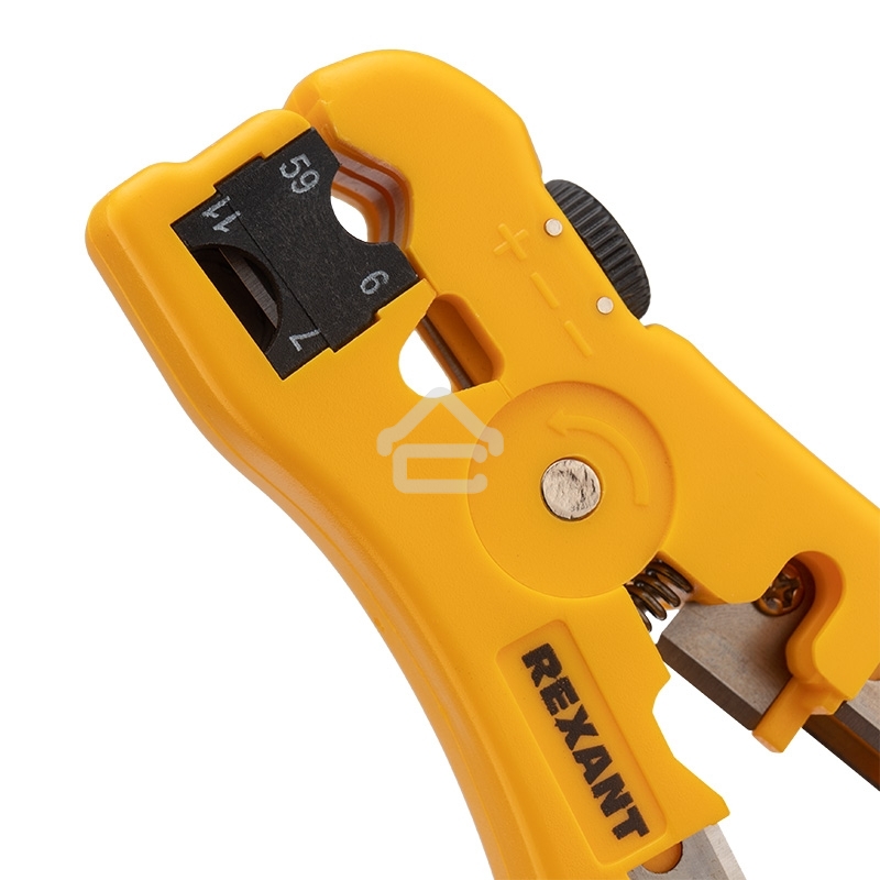 Инструмент для зачистки и обрезки кабелей Rexant HT-302 RG-58, RG-59, RG-6, RG-11.