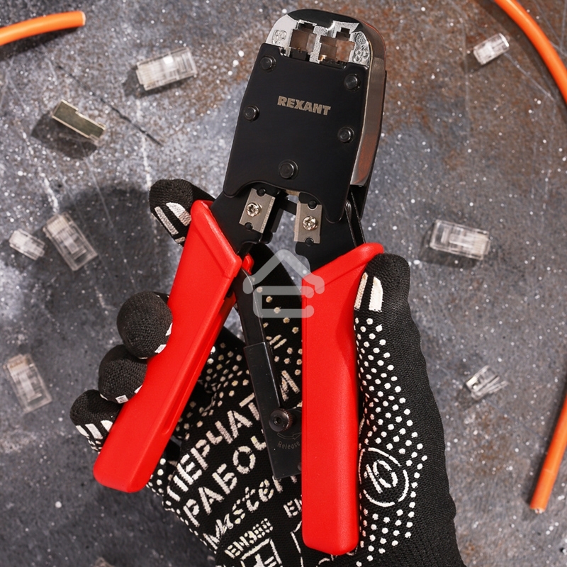 Кримпер для обжима Rexant 8P8C/6P4C (ht-500R)
