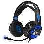 Гарнитура игровая Crown CMGH-3001 черный/синий