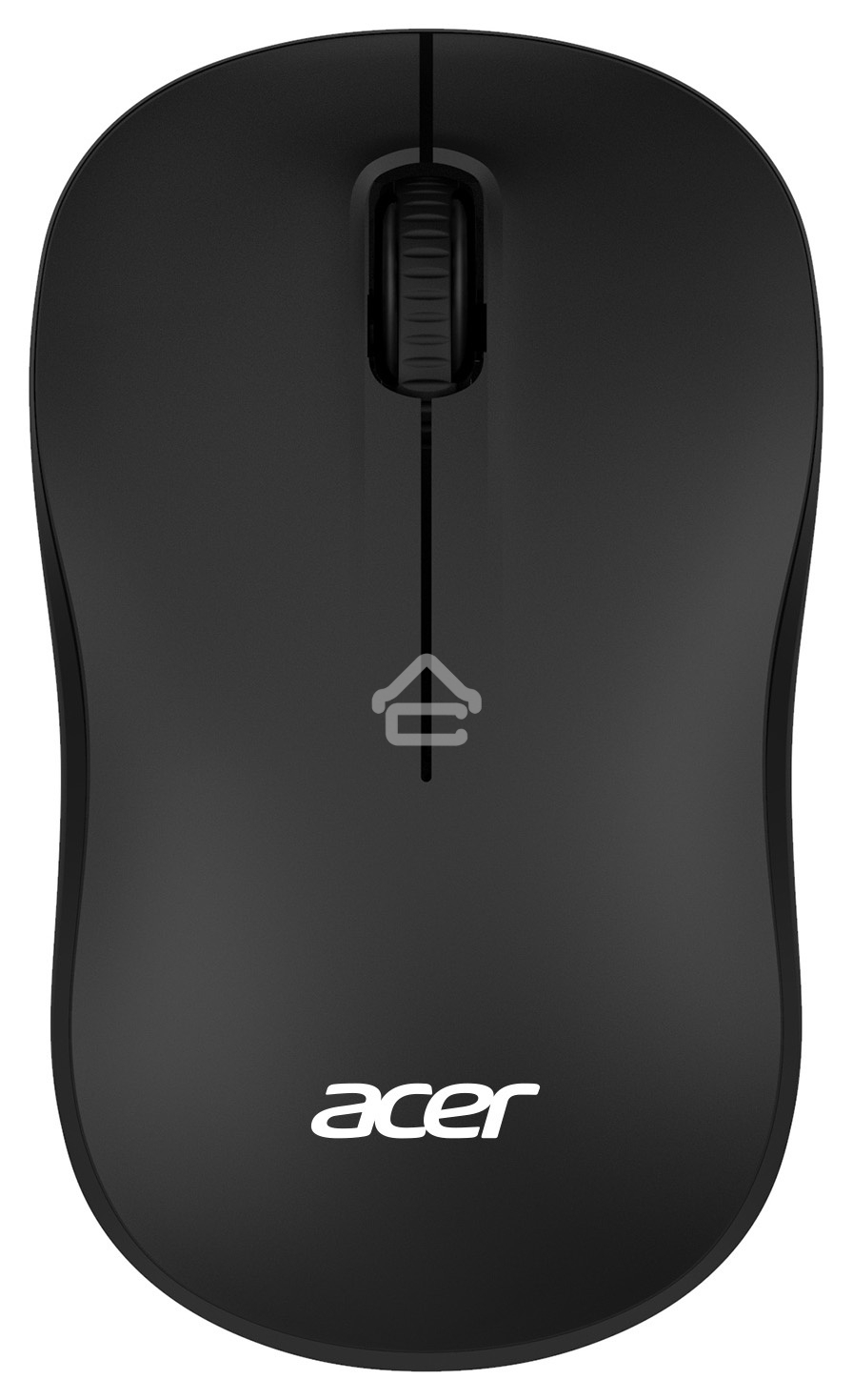 Мышь беспроводная Acer OMR160 черный, 1200 dpi, радиоканал, USB, кнопки - 3