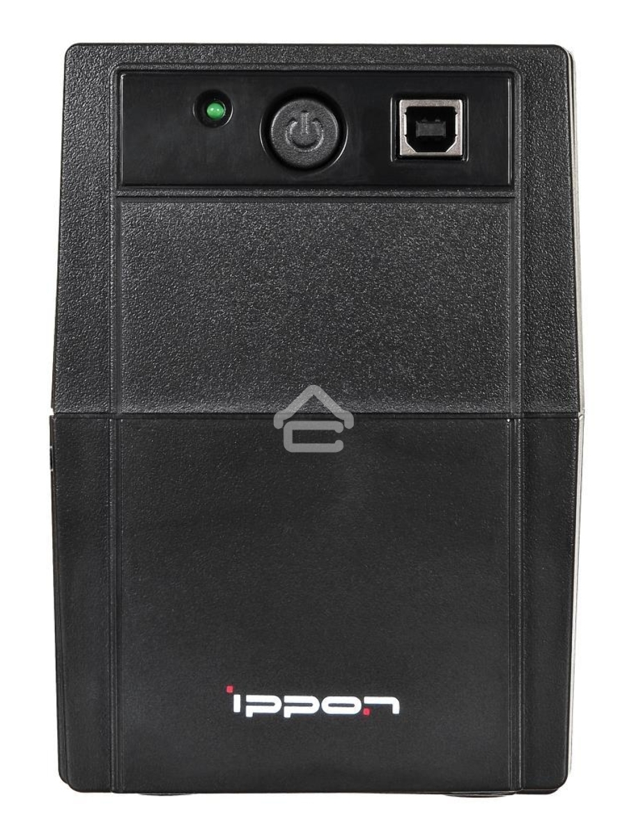 Источник бесперебойного питания Ippon Back Basic 1050 Euro 600Вт 1050ВА черный