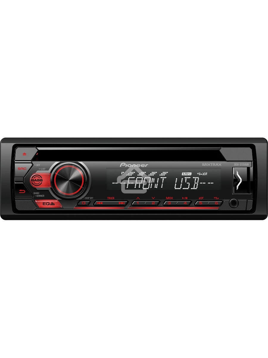 Автомагнитола Pioneer DEH-S1150UB 1DIN 4x50Вт RDS