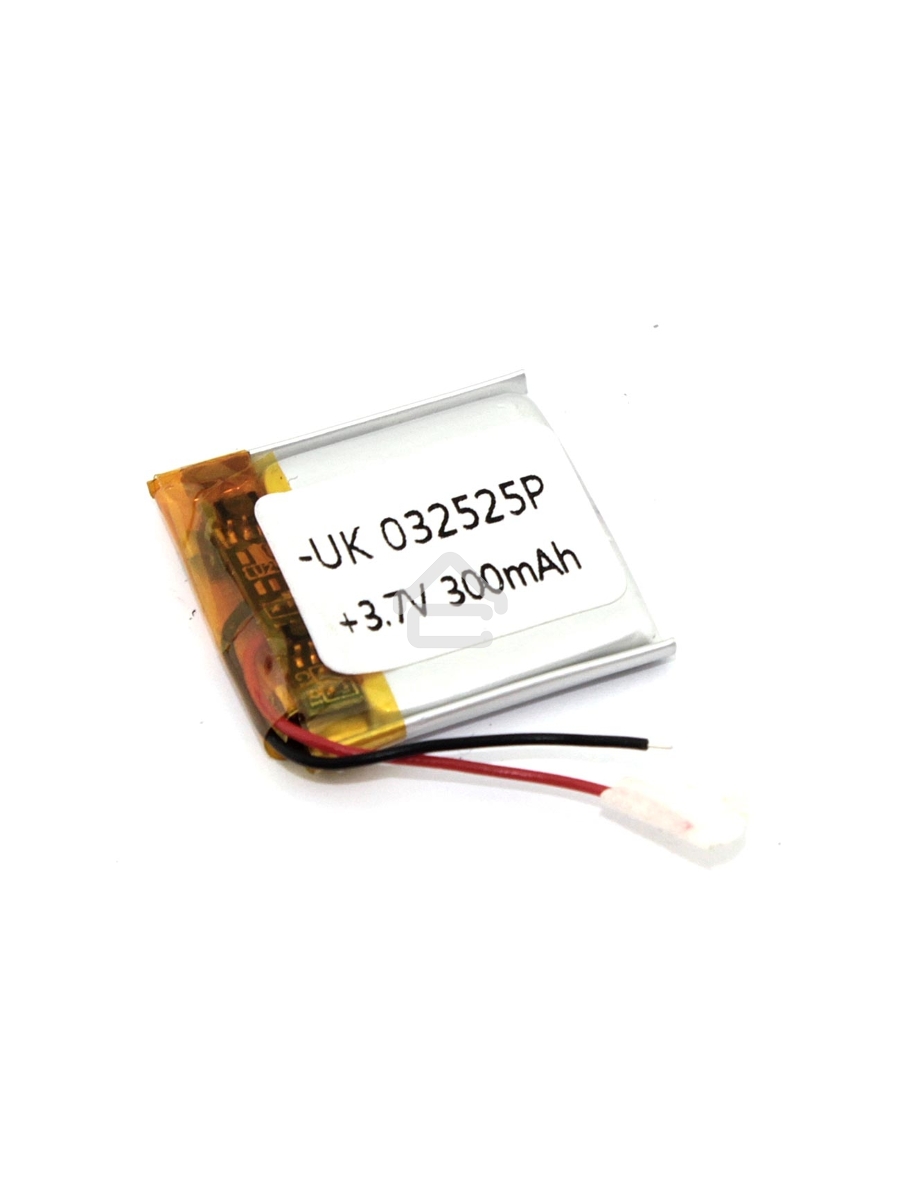 Аккумулятор Li-Pol (батарея) 3*25*25мм 2pin 3.7V/300mAh