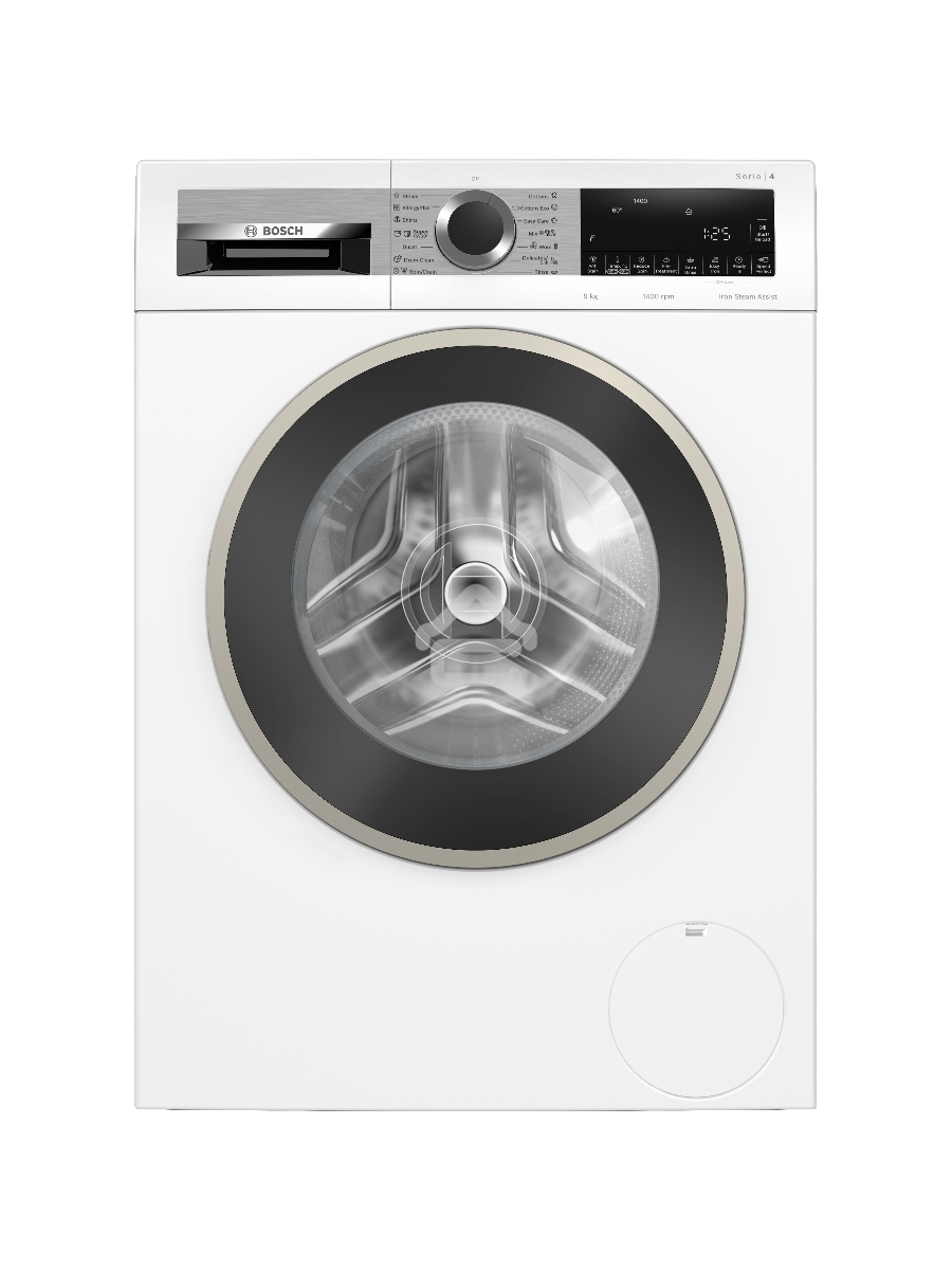Стиральная машина Bosch Serie 4 WGA24400ME белый, загрузка фронтальная 9 кг, 1400 об/мин., класс: А+++