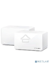 Домашняя Mesh Wi‑Fi система AX6000 Whole Home Mesh Wi-Fi 6 SystemSPEED: 1148 Mbps at 2.4 GHz + 4804 Mbps at 5 GHzSPEC: Internal Antennas, 1× 2.5 Gbps Port (WAN/LAN auto-sensing), 2× Gigabit Ports (WAN/LAN auto-sensing), 1024-QAM, OFDMA, HE160FEATURE: MERC