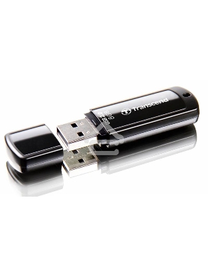 Флеш диск Transcend 8Gb Jetflash 350 TS8GJF350 USB2.0 черный