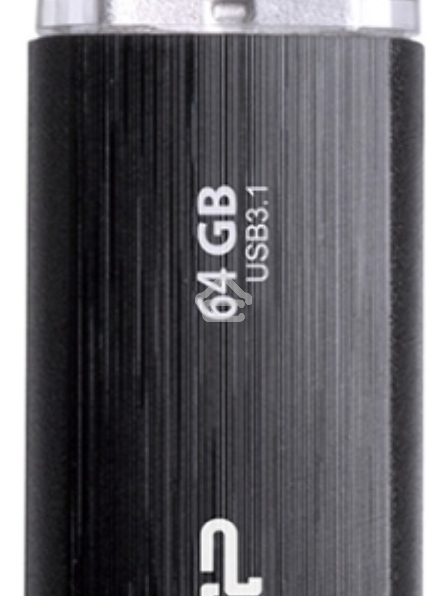 Флеш диск 64GB USB Drive <USB 3.0> Silicon Power Blaze B02 Black (SP064GBUF3B02V1K)