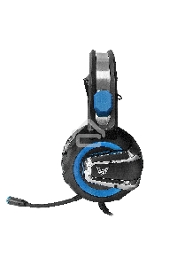 Гарнитура игровая Crown CMGH-3001 черный/синий