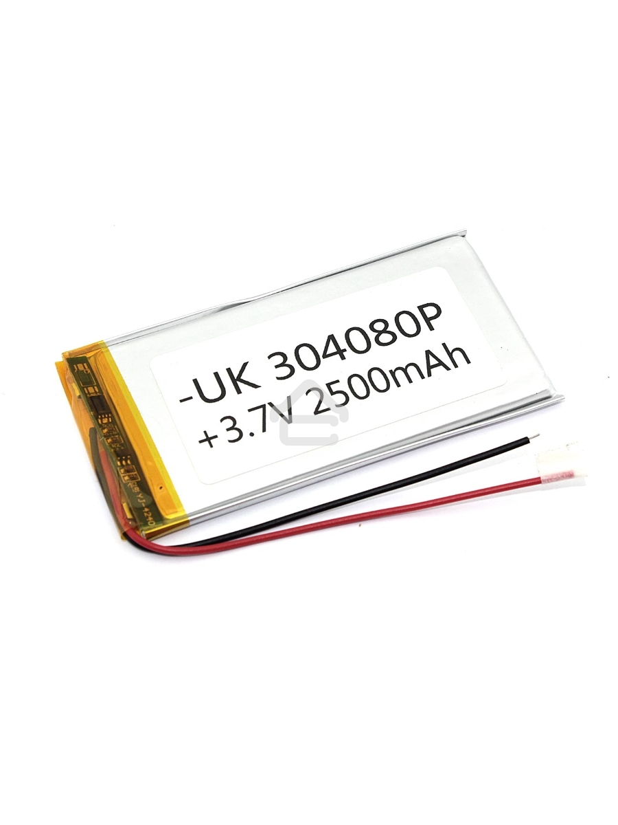 Аккумулятор Li-Pol (батарея) 3*40*80мм 2pin 3.7V/2500mAh