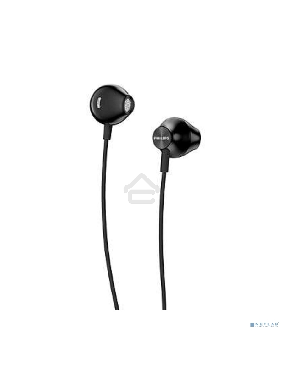 Наушники вкладыши Philips TAUE100BK/00 1.2м черный проводные в ушной раковине