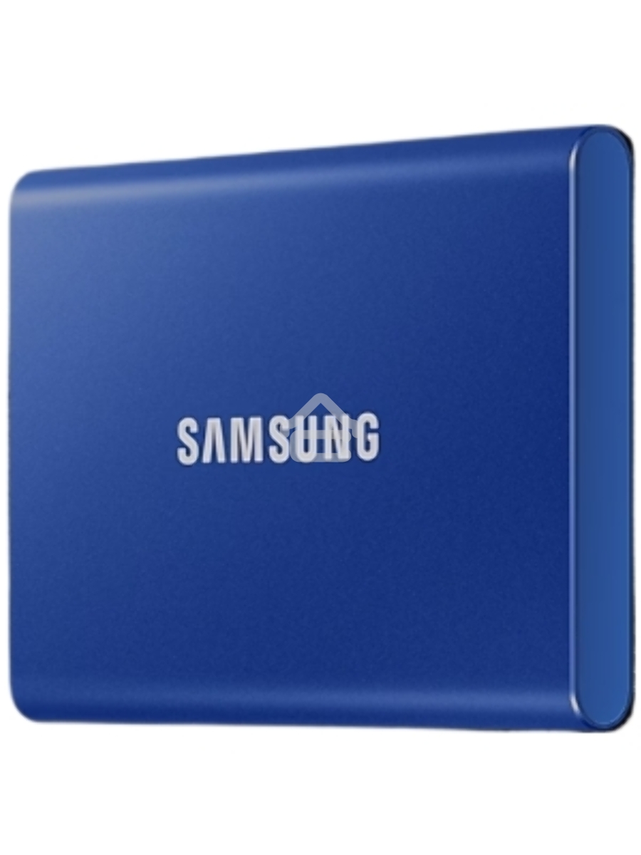 Твердотельный накопитель Samsung SSD 2TB T7, USB Type-C, R/W 1000/1050MB/s, Blue