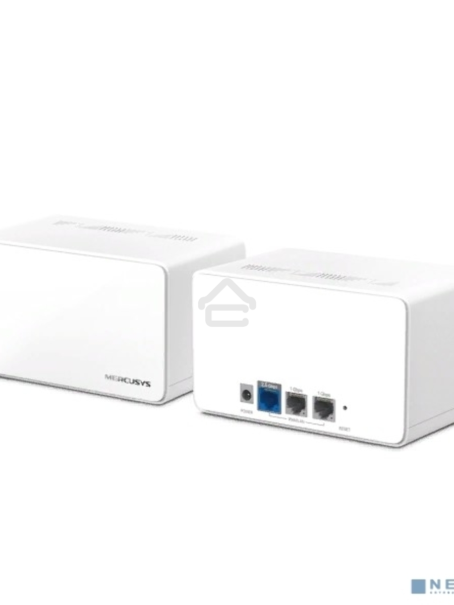 Домашняя Mesh Wi‑Fi система AX6000 Whole Home Mesh Wi-Fi 6 SystemSPEED: 1148 Mbps at 2.4 GHz + 4804 Mbps at 5 GHzSPEC: Internal Antennas, 1× 2.5 Gbps Port (WAN/LAN auto-sensing), 2× Gigabit Ports (WAN/LAN auto-sensing), 1024-QAM, OFDMA, HE160FEATURE: MERC