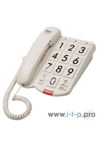 Телефон проводной Ritmix RT-520 слоновая кость