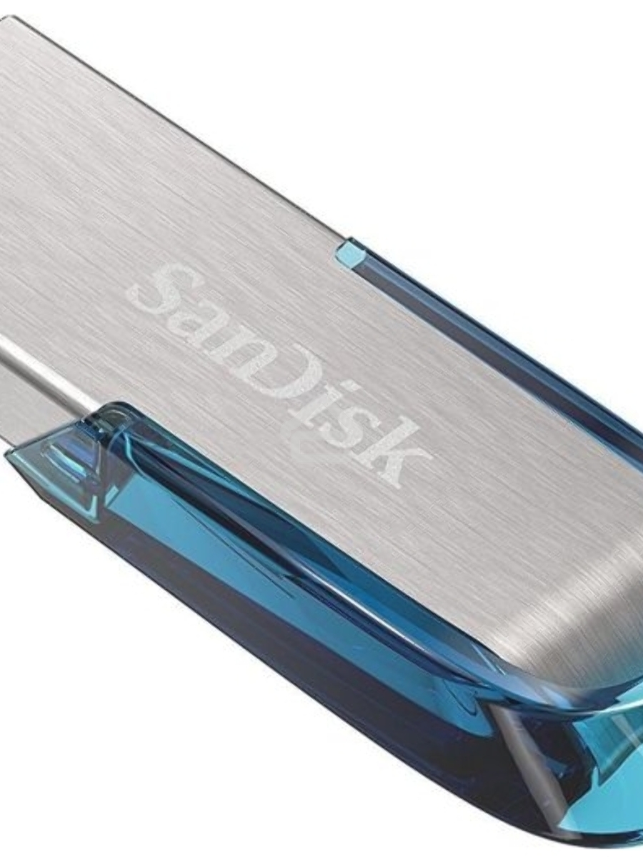 Флеш диск 128GB SanDisk CZ73 Ultra Flair, USB 3.0, Tropical Blue