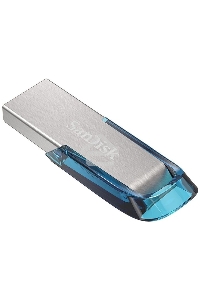 Флеш диск 128GB SanDisk CZ73 Ultra Flair, USB 3.0, Tropical Blue