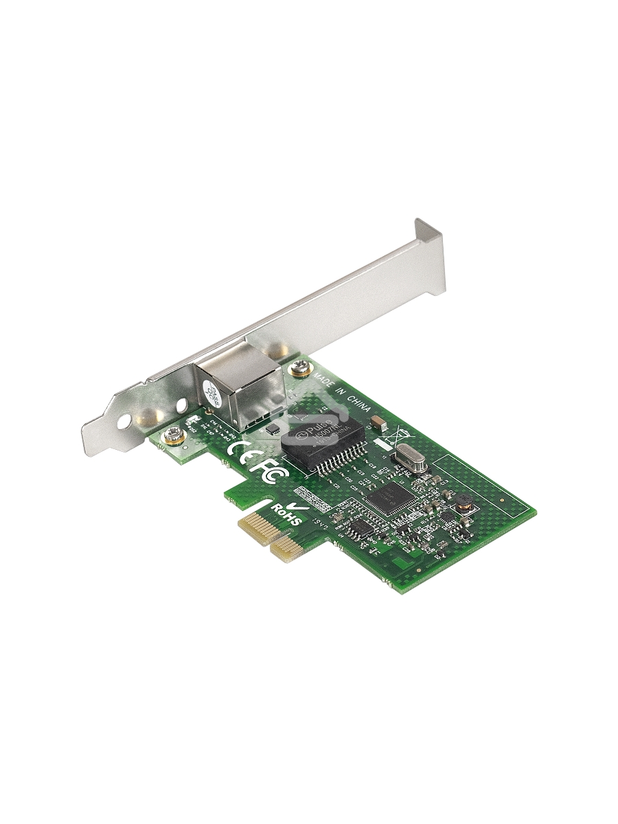 Сетевой адаптер ExeGate EXE-i210AT PCI Express 2.0 10/100/1000Mbps 1xRJ-45 (Copper) Intel WGI210AT