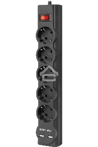 Сетевой фильтр Defender 3M DFS 753 5OUTL.