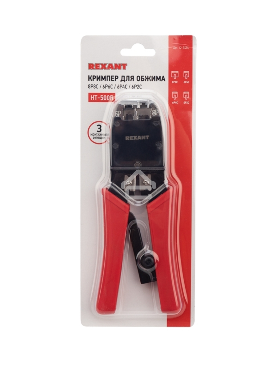 Кримпер для обжима 8P8C/6P4C (ht-500R) 12-3434 Rexant