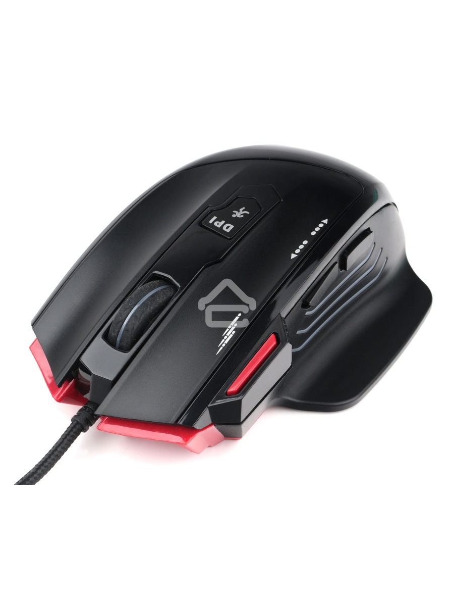 Мышь проводная Гарнизон GM-790G черный, 3200 dpi, USB, кнопки - 7