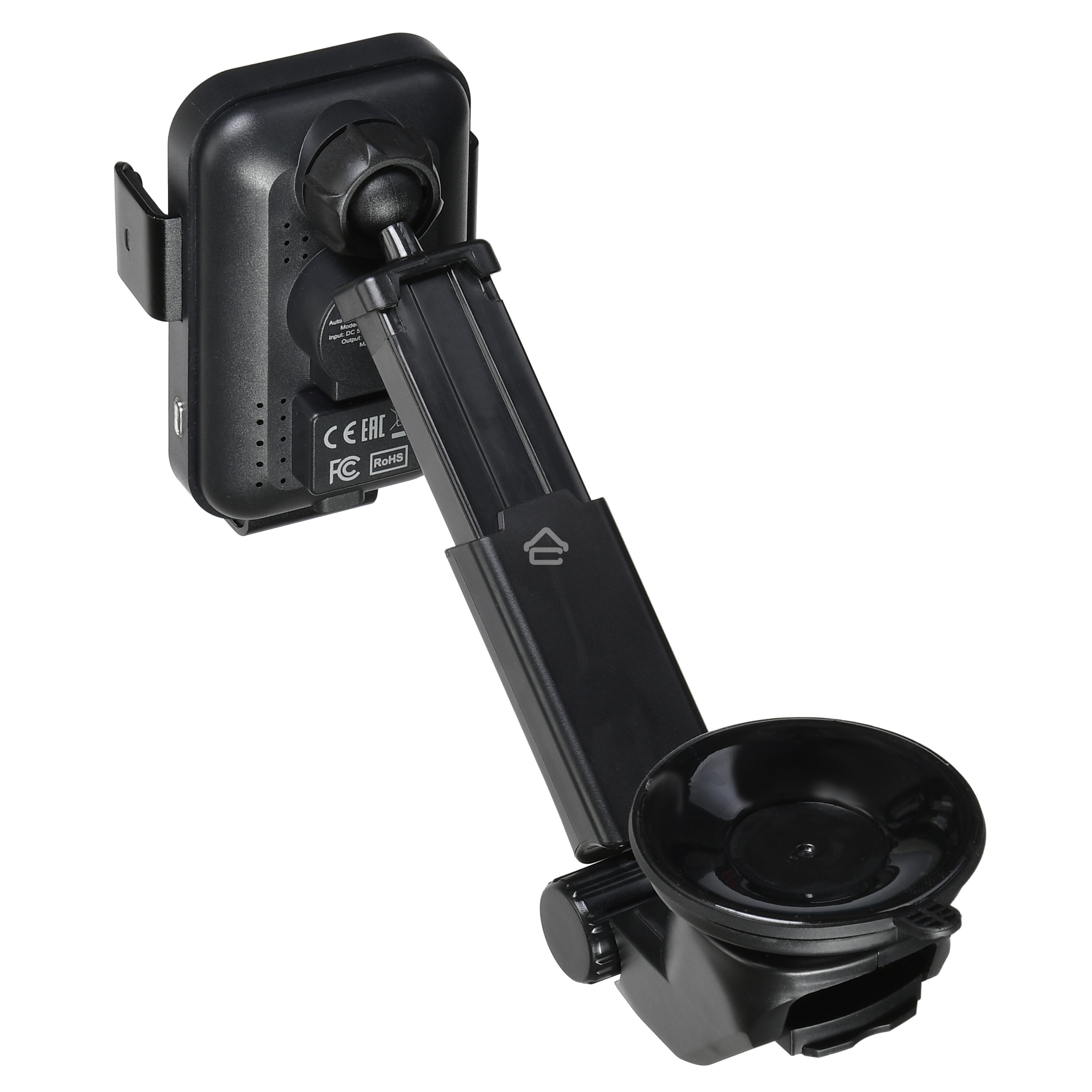 Автомобильная беспроводная зарядка-держатель с QC ACD ACD-W15QI-V1B 15Вт, 5В/2А~12В/1,5А RTL