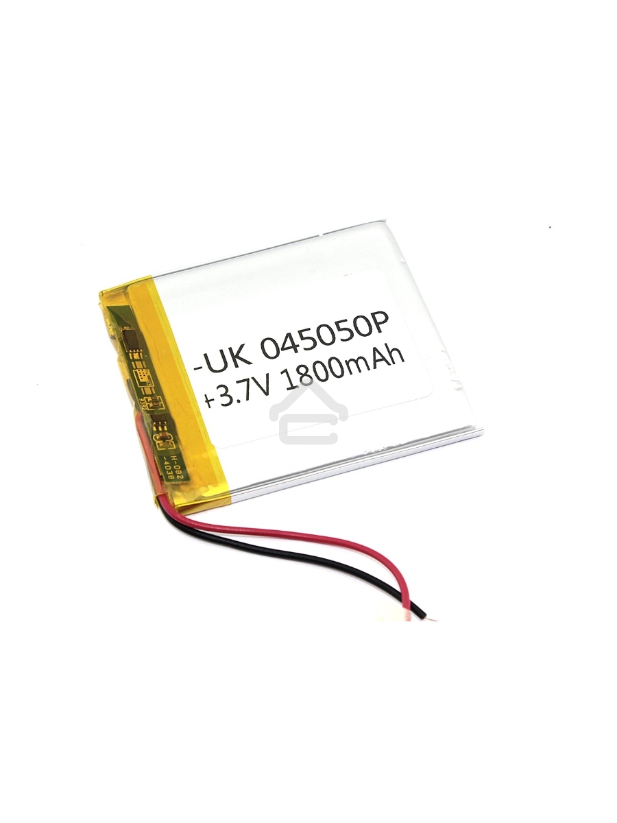 Аккумулятор Li-Pol (батарея) 4*50*50мм 2pin 3.7V/1800mAh