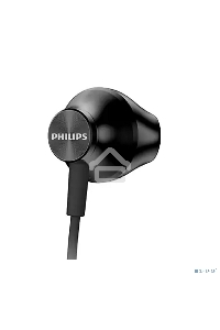 Наушники вкладыши Philips TAUE100BK/00 1.2м черный проводные в ушной раковине