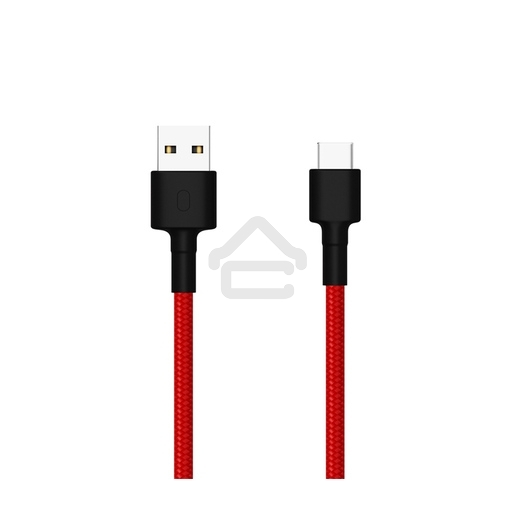 Кабель USB Xiaomi Mi Braided USB Type-C Cable SJX10ZM 100 см красный