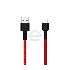 Кабель USB Xiaomi Mi Braided USB Type-C Cable SJX10ZM 100 см красный