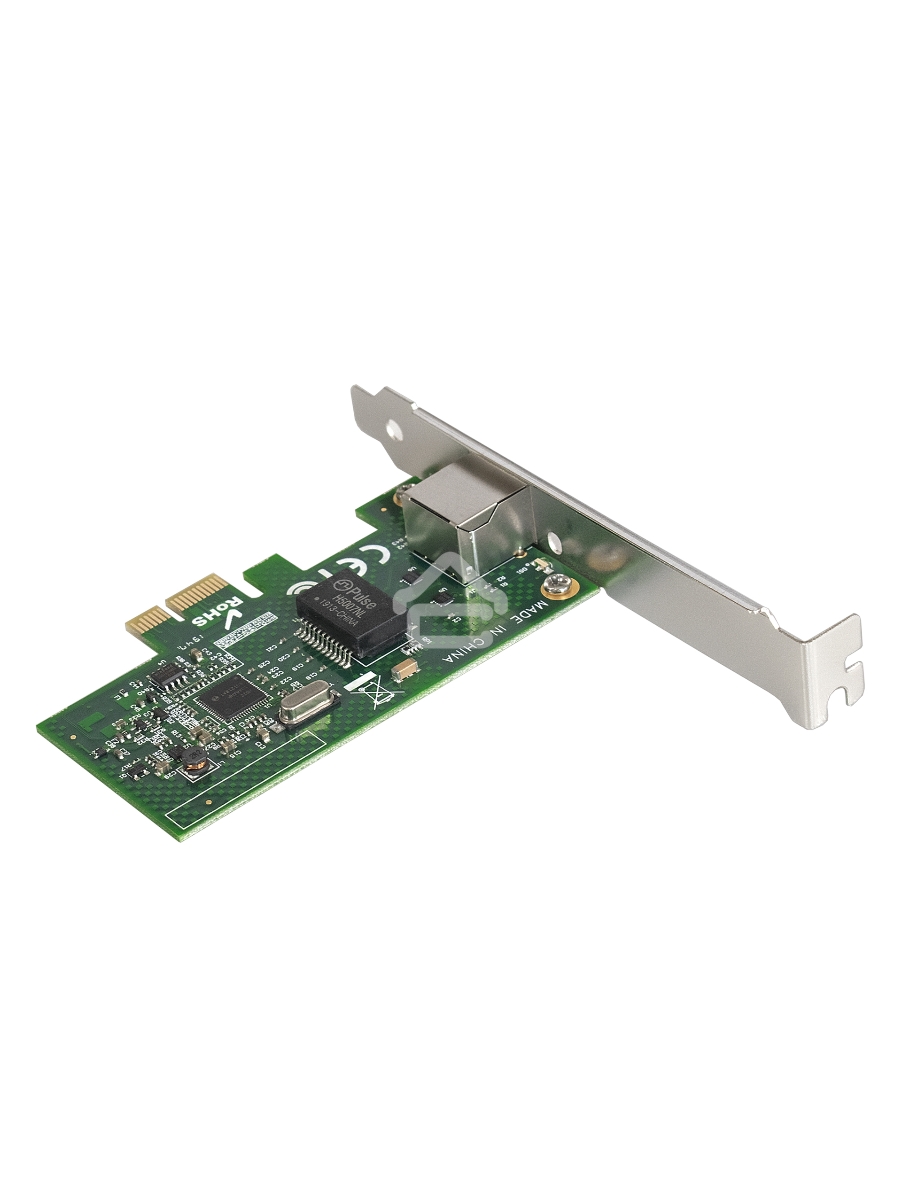 Сетевой адаптер ExeGate EXE-i210AT PCI Express 2.0 10/100/1000Mbps 1xRJ-45 (Copper) Intel WGI210AT