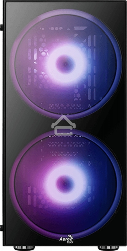 Компьютерный корпус Aerocool / Formula Python (3xUSB, 2xAudio, 0.5 мм,2x200 мм FAN, прозрачная стенка-закаленное стекло, ATX, без БП)