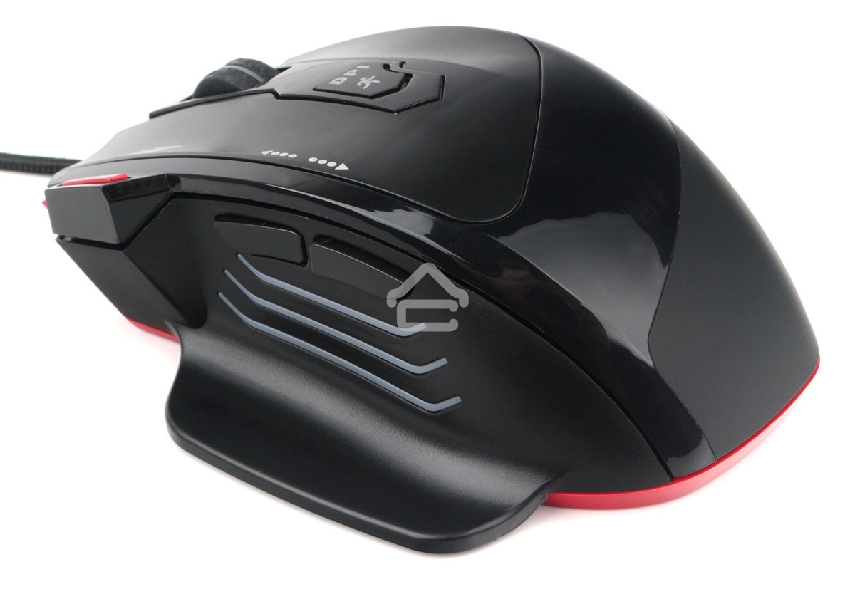 Мышь проводная Гарнизон GM-790G черный, 3200 dpi, USB, кнопки - 7