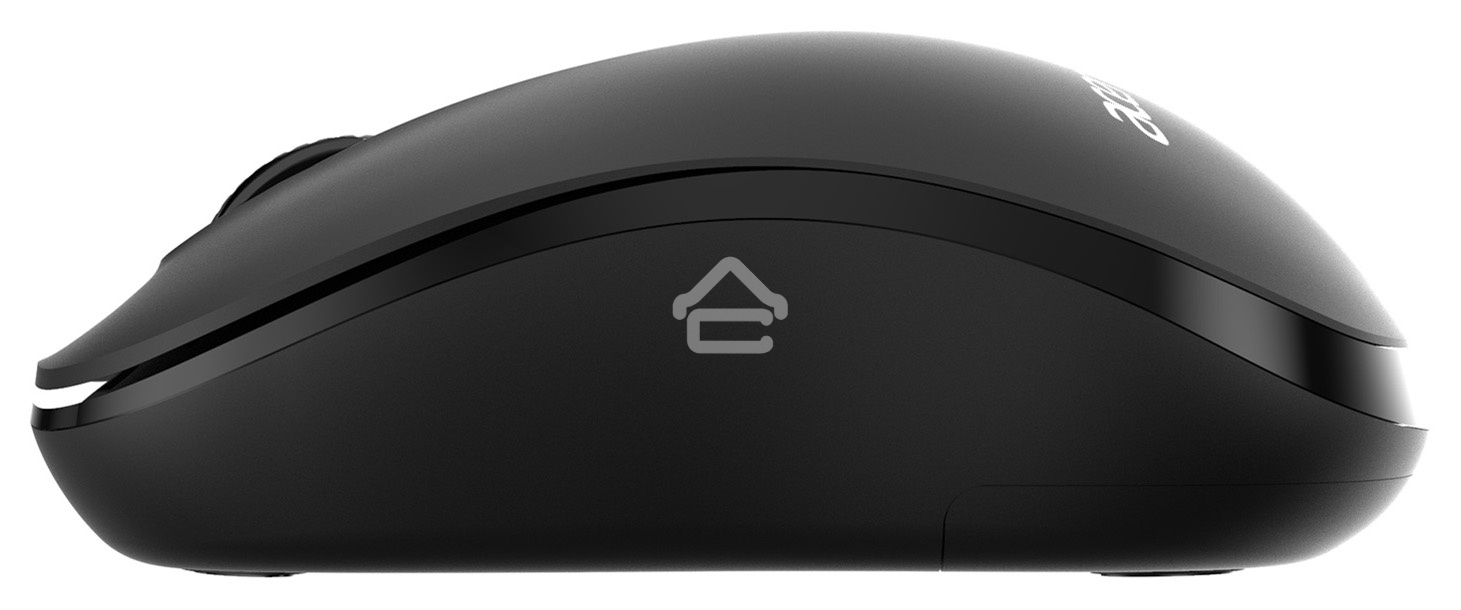 Мышь беспроводная Acer OMR160 черный, 1200 dpi, радиоканал, USB, кнопки - 3