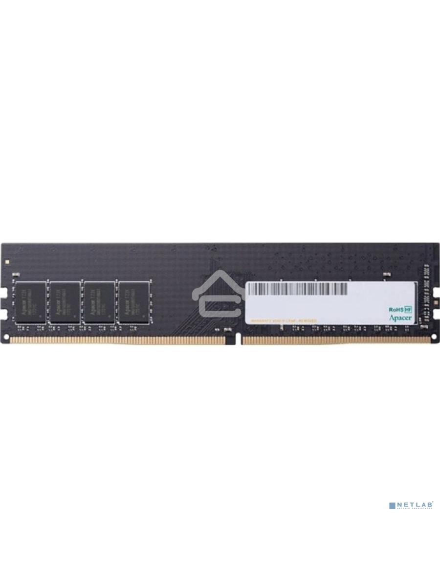 Оперативная память Apacer, DDR4, 16GB (1x16GB), 2666MHz, CL19, DIMM