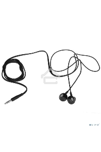 Наушники вкладыши Philips TAUE100BK/00 1.2м черный проводные в ушной раковине
