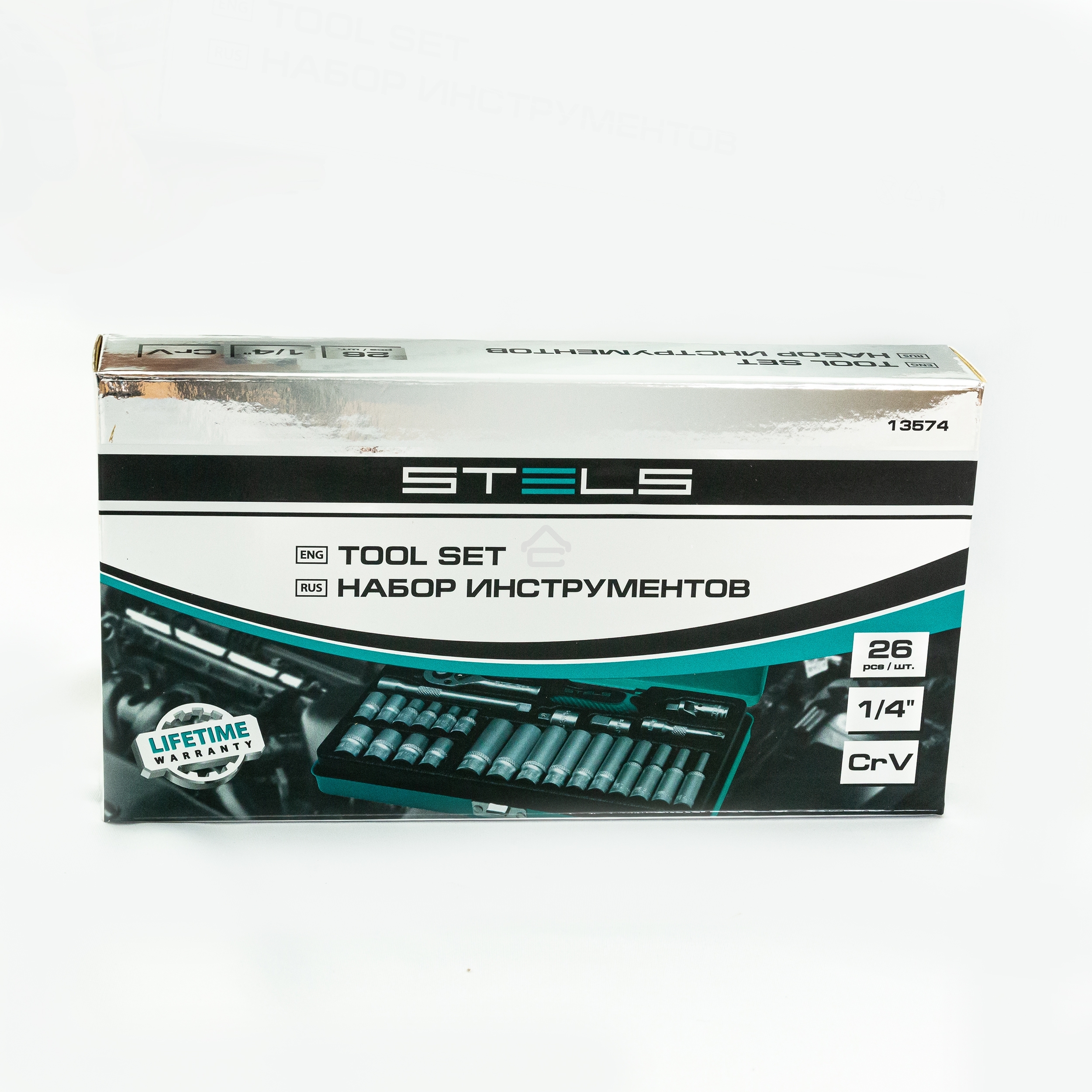 Набор торцевых головок с трещоткой, 1/2