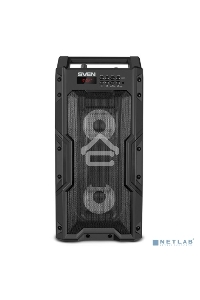 Колонка портативная Sven PS-435 черный 20W 2.0 BT/3.5Jack/USB 10м 2000mAh