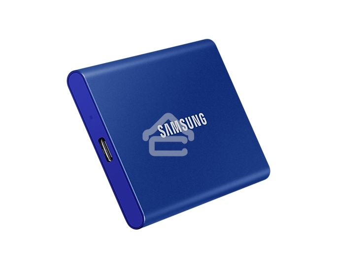 Твердотельный накопитель Samsung SSD 2TB T7, USB Type-C, R/W 1000/1050MB/s, Blue