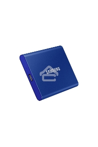 Твердотельный накопитель Samsung SSD 2TB T7, USB Type-C, R/W 1000/1050MB/s, Blue