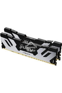 Оперативная память Kingston Fury Renegade Silver, DDR5, 96GB (2x48GB), 6000MHz, CL32, с радиаторами, серебристый/черный