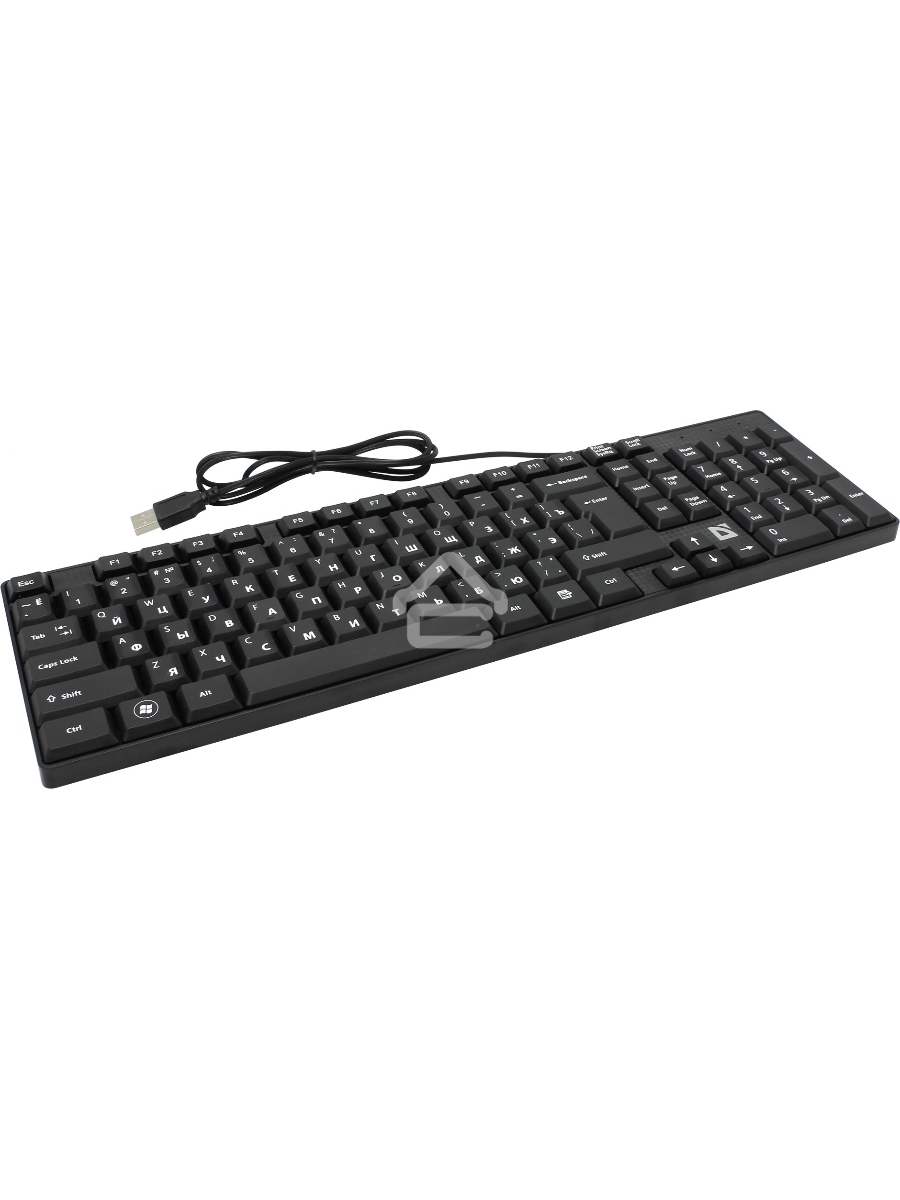 Клавиатура Defender Accent SB-720 проводная, USB, черный