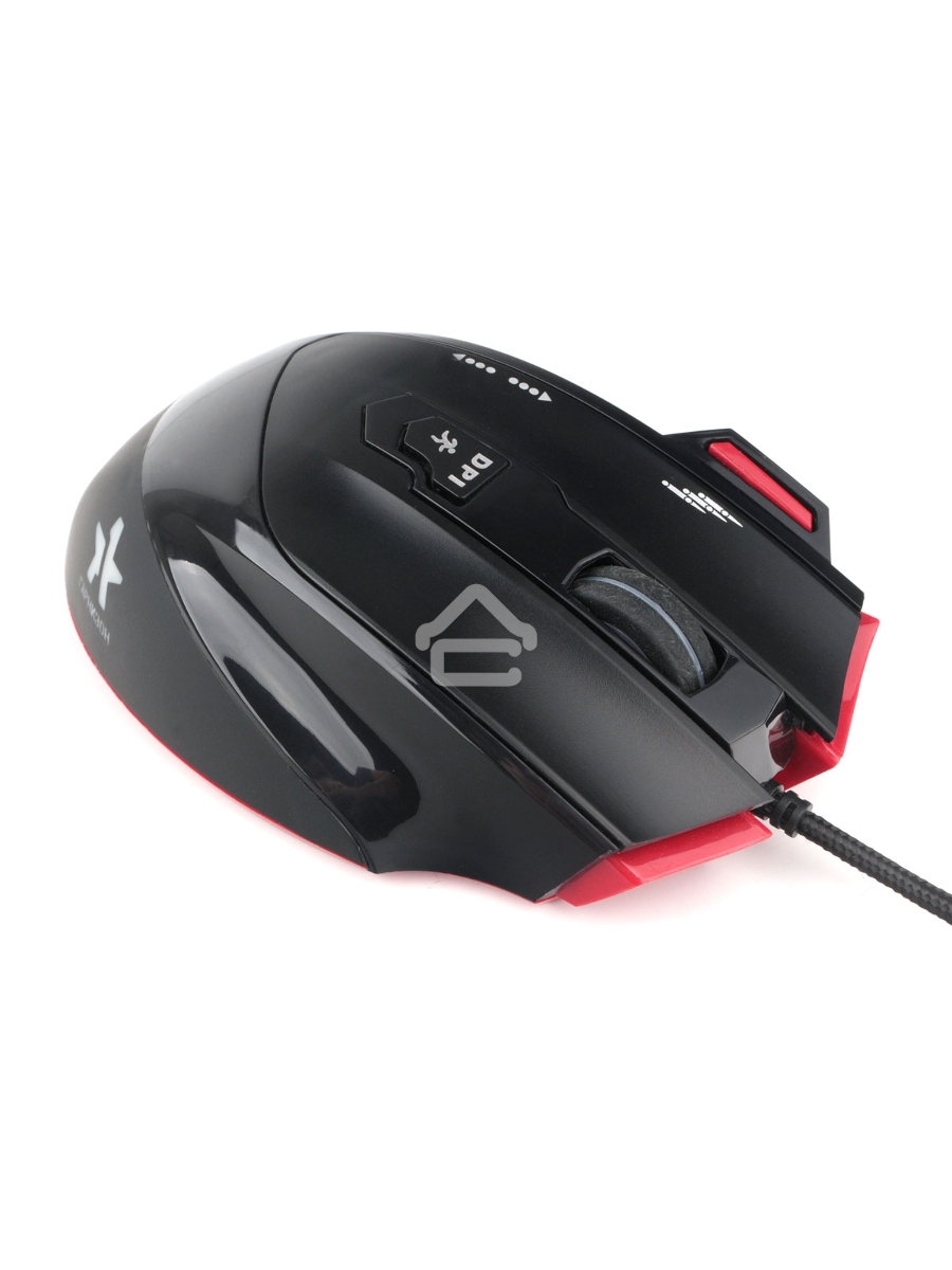 Мышь проводная Гарнизон GM-790G черный, 3200 dpi, USB, кнопки - 7