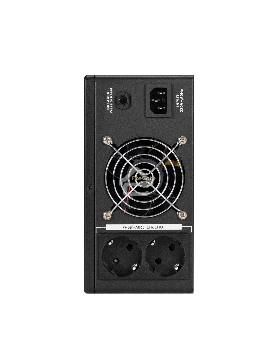 Комплект Источник бесперебойного питания EX295992RUS + батарея 45Aч EX285666RUS 1шт (инвертор, синус, для котла, PF=1, настенный) ExeGate IdealSine SR-600.LCD.2SH <600VA/600W, чистая синусоида, цветной LCD-дисплей, 2*Schuko, крепление настенное, Black> + 